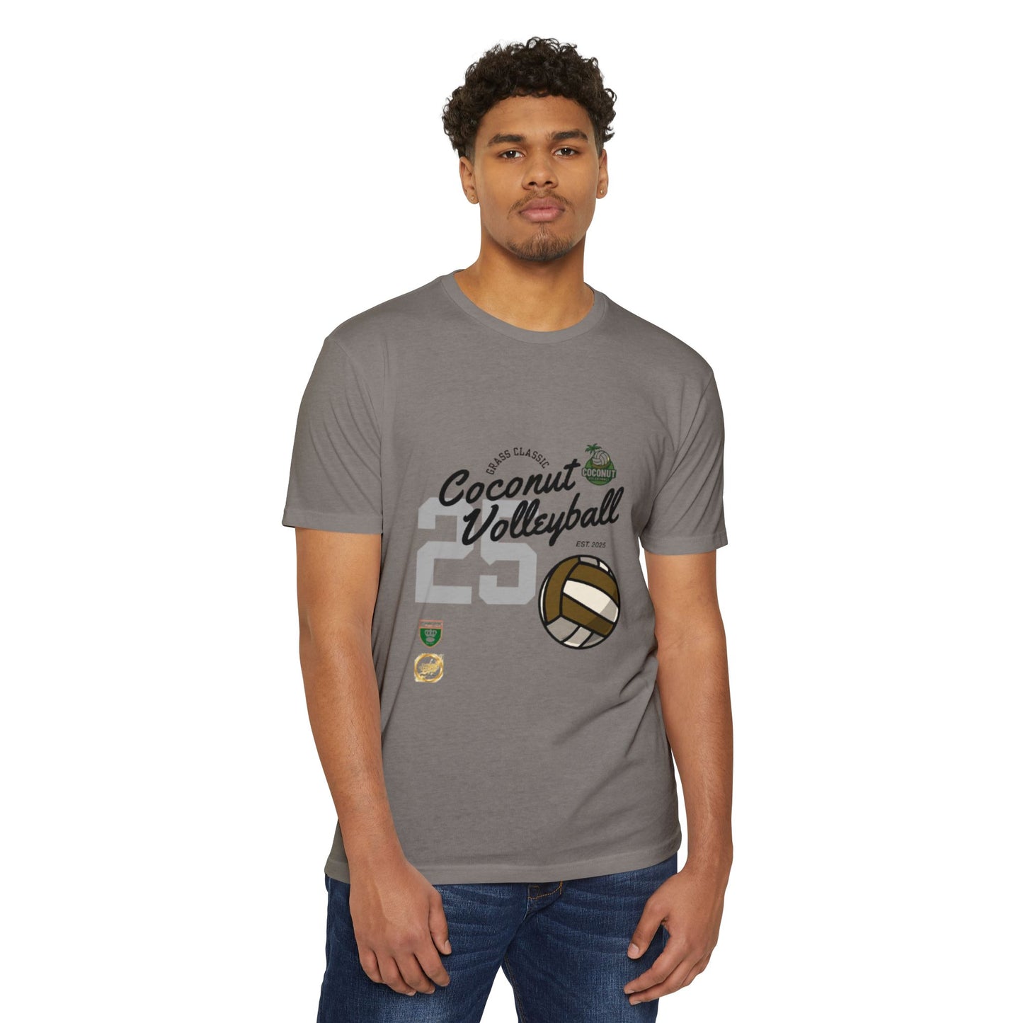 Coconut Volleyball T-Shirt | Unisex Sports Tee, Perfect for Athletes & Beach Lovers, Great for Summer Events & Casual Wear