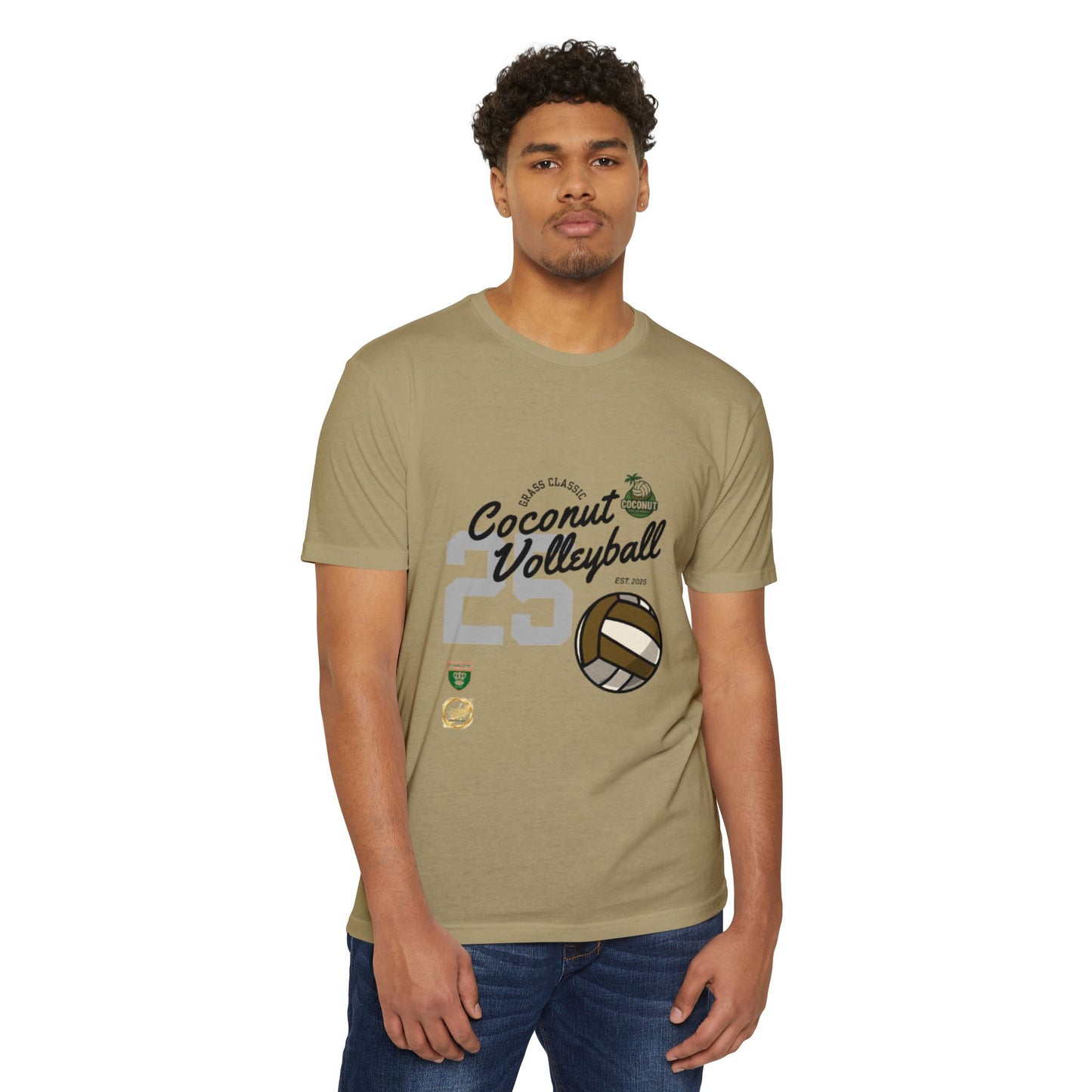 Coconut Volleyball T-Shirt | Unisex Sports Tee, Perfect for Athletes & Beach Lovers, Great for Summer Events & Casual Wear