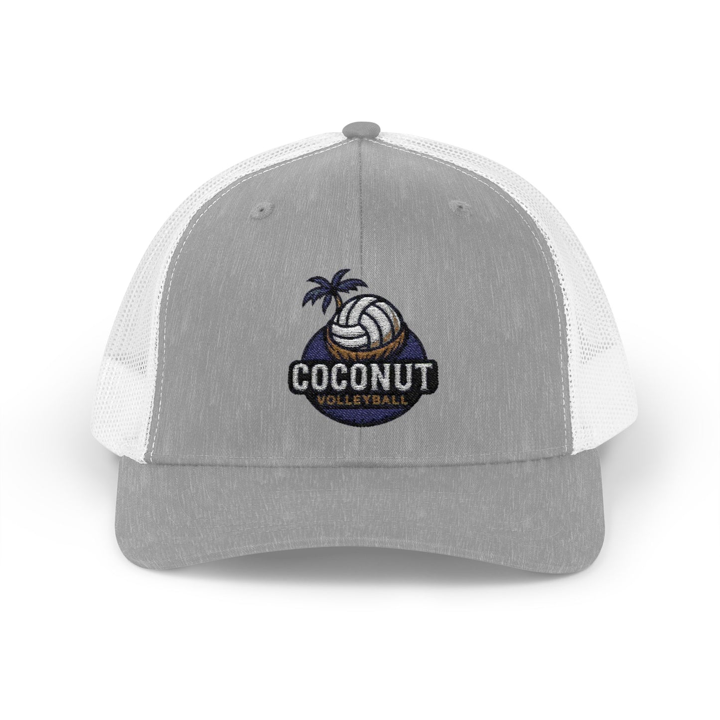 Coconut Volleyball Snapback Cap, Trendy Sports Hat for Athletes, Perfect for Beach Days, Gifts for Teens, Adjustable Trucker Cap