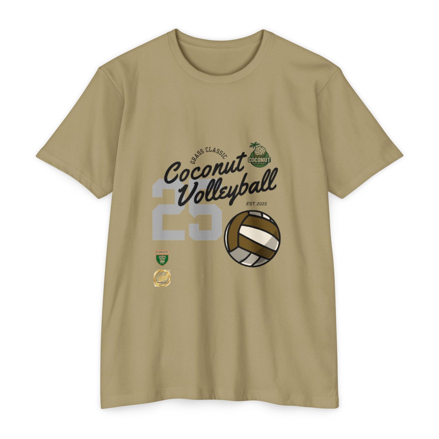 Coconut Volleyball T-Shirt | Unisex Sports Tee, Perfect for Athletes & Beach Lovers, Great for Summer Events & Casual Wear