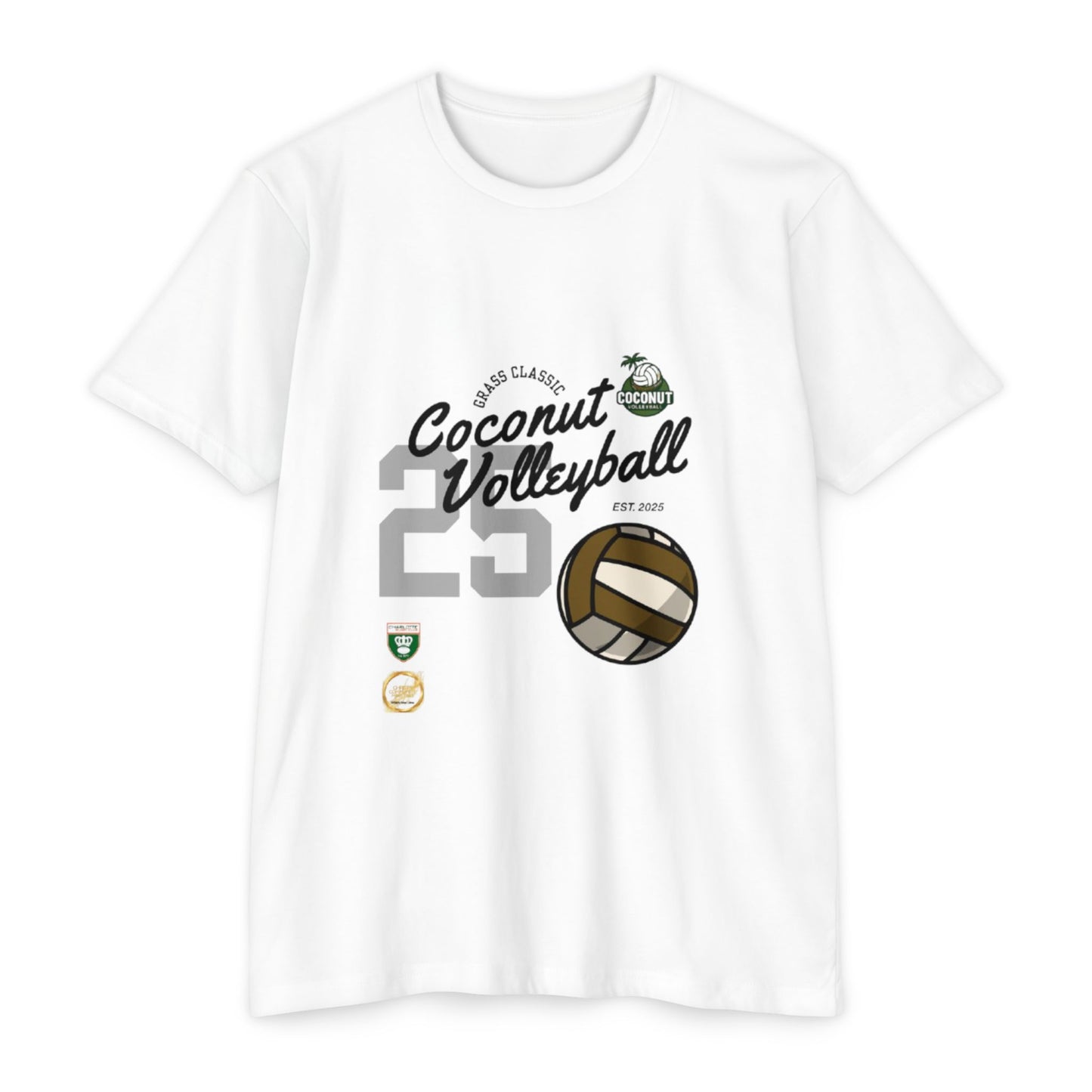 Coconut Volleyball T-Shirt | Unisex Sports Tee, Perfect for Athletes & Beach Lovers, Great for Summer Events & Casual Wear