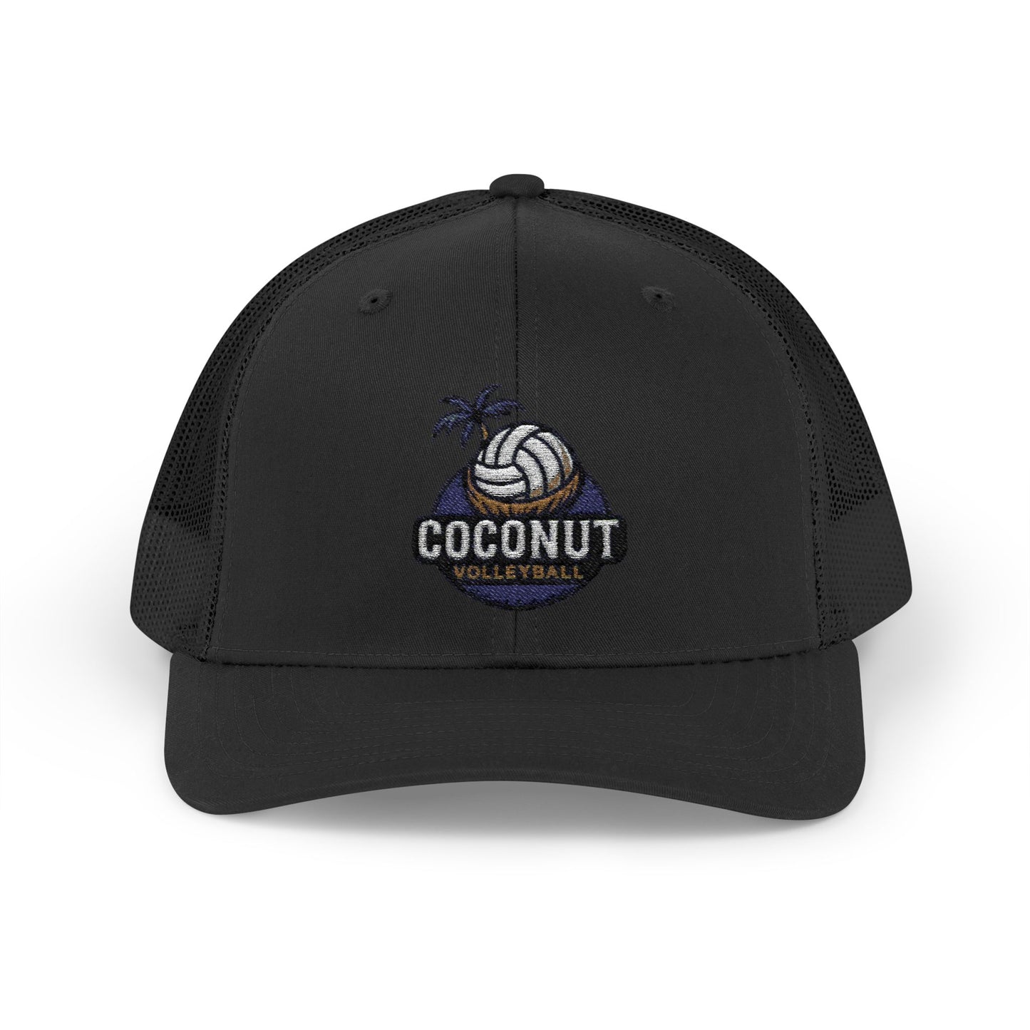 Coconut Volleyball Snapback Cap, Trendy Sports Hat for Athletes, Perfect for Beach Days, Gifts for Teens, Adjustable Trucker Cap