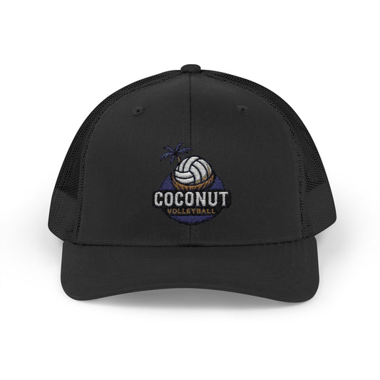 Coconut Volleyball Snapback Cap, Trendy Sports Hat for Athletes, Perfect for Beach Days, Gifts for Teens, Adjustable Trucker Cap