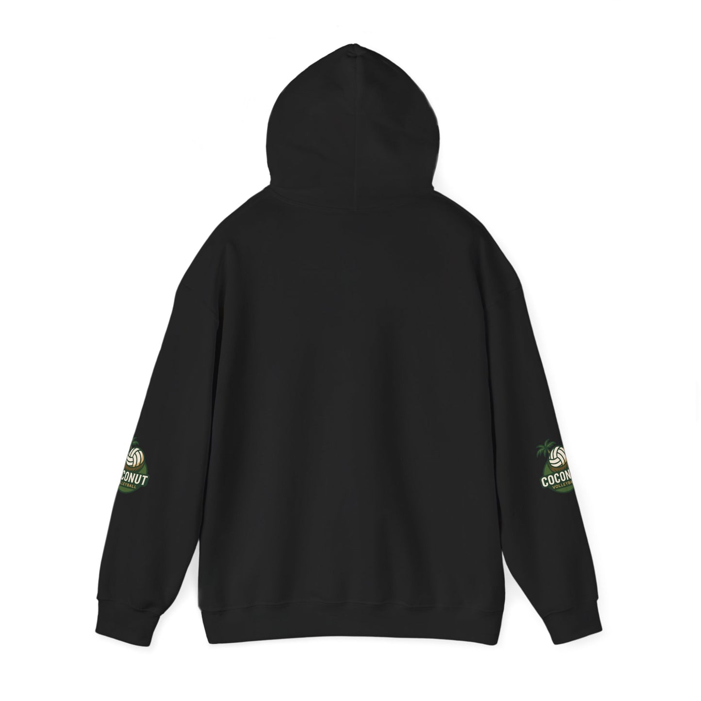 Coconut Volleyball Hoodie - Tropical Vibes Heavy Blend™ Hooded Sweatshirt