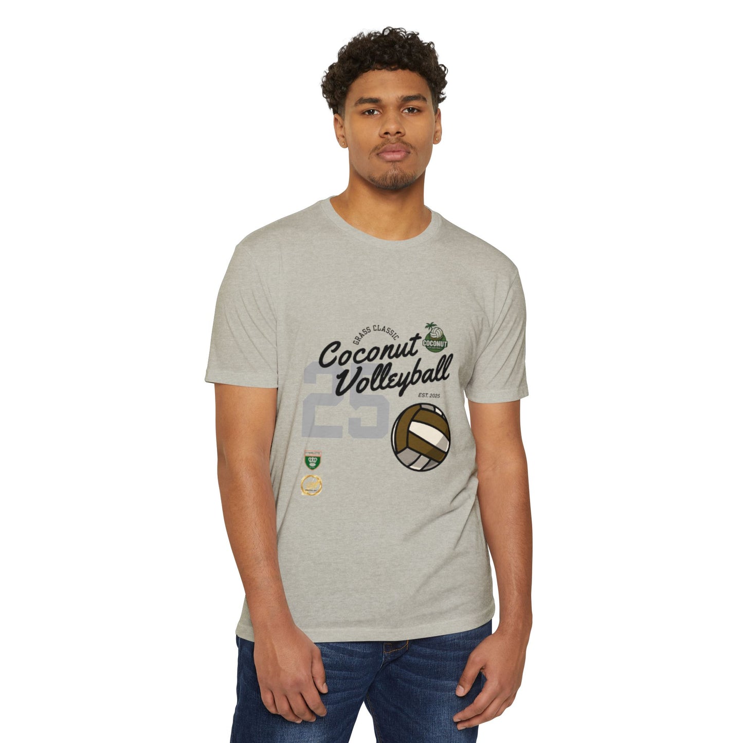 Coconut Volleyball T-Shirt | Unisex Sports Tee, Perfect for Athletes & Beach Lovers, Great for Summer Events & Casual Wear