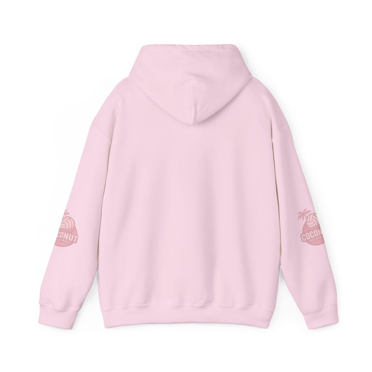 Coconut Volleyball Hoodie - Tropical Vibes Heavy Blend™ Hooded Sweatshirt