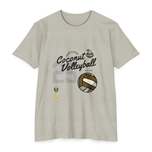 Coconut Volleyball T-Shirt | Unisex Sports Tee, Perfect for Athletes & Beach Lovers, Great for Summer Events & Casual Wear