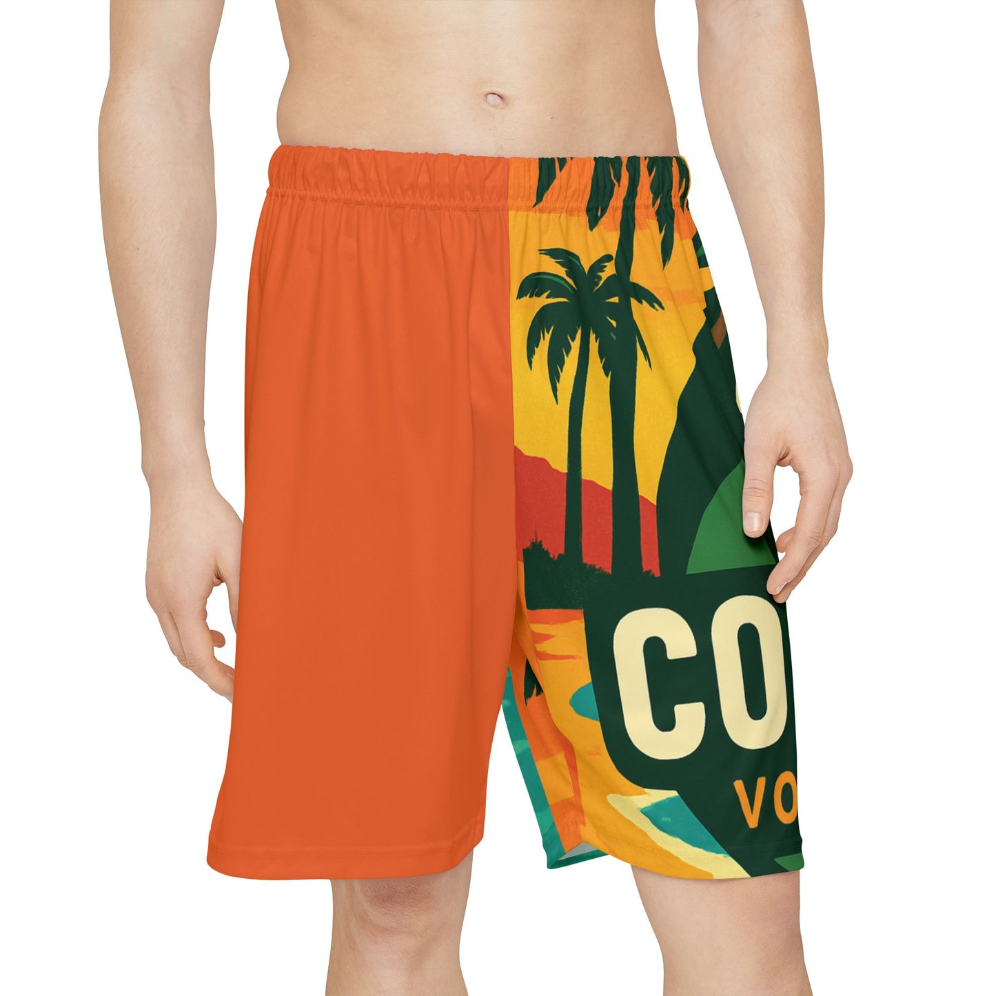 Volleyball Shorts - Vibrant Men's Sports Apparel