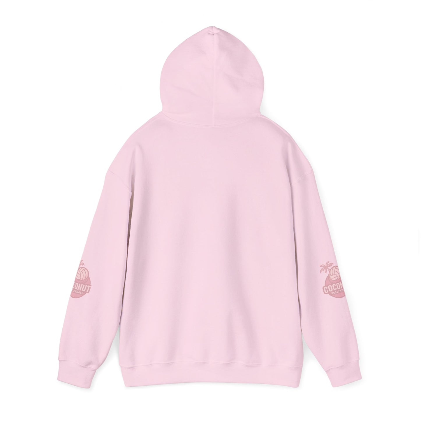 Coconut Volleyball Hoodie - Tropical Vibes Heavy Blend™ Hooded Sweatshirt