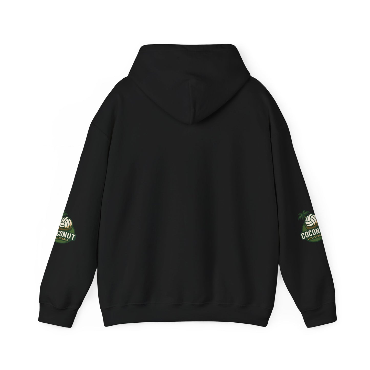 Coconut Volleyball Hoodie - Tropical Vibes Heavy Blend™ Hooded Sweatshirt