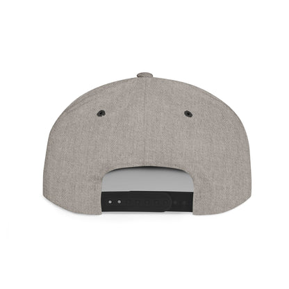 Coconut Flat-Brim Snapback