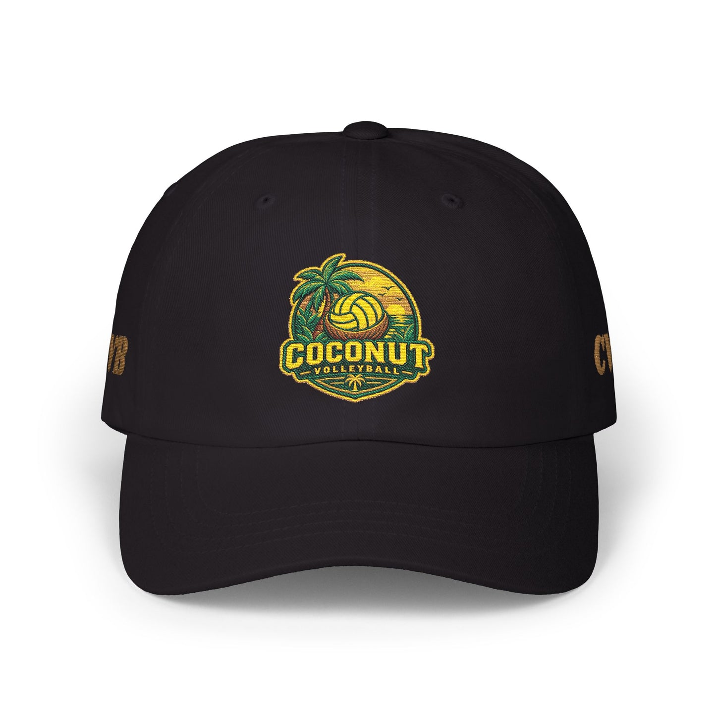 Coconut Volleyball Dad Cap