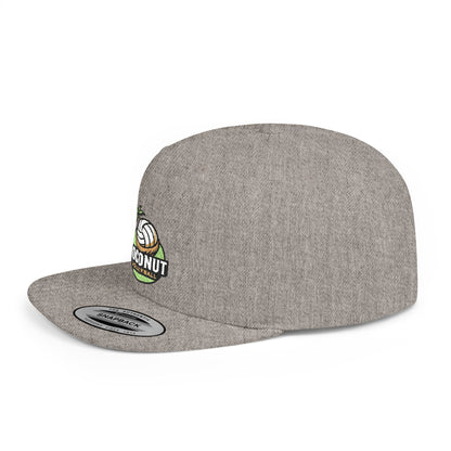 Coconut Flat-Brim Snapback