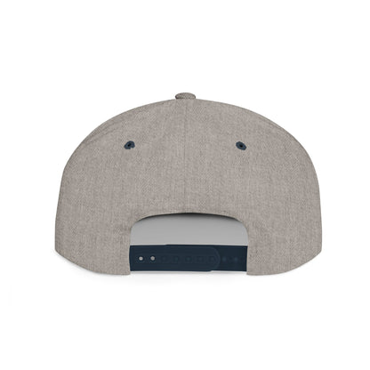 Coconut Flat-Brim Snapback