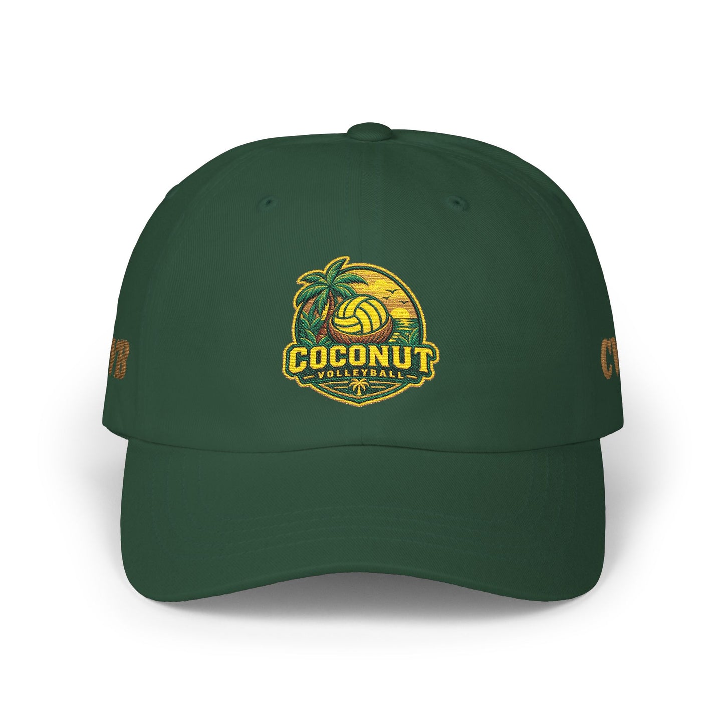 Coconut Volleyball Dad Cap